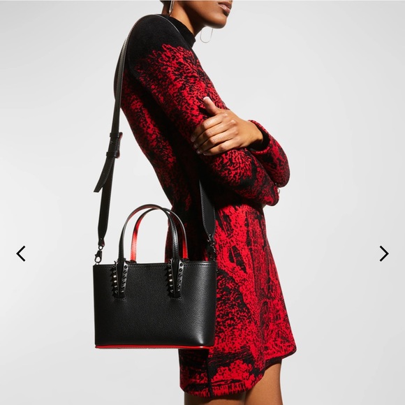 Christian Louboutin
Cabata Spike Mini Tote Bag - Picture 4 of 6